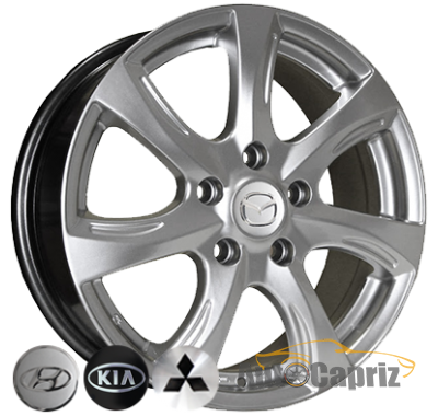 Диски Replica Mitsubishi 629 HS R16 W6.5 PCD5x114.3 ET50 DIA67.1     